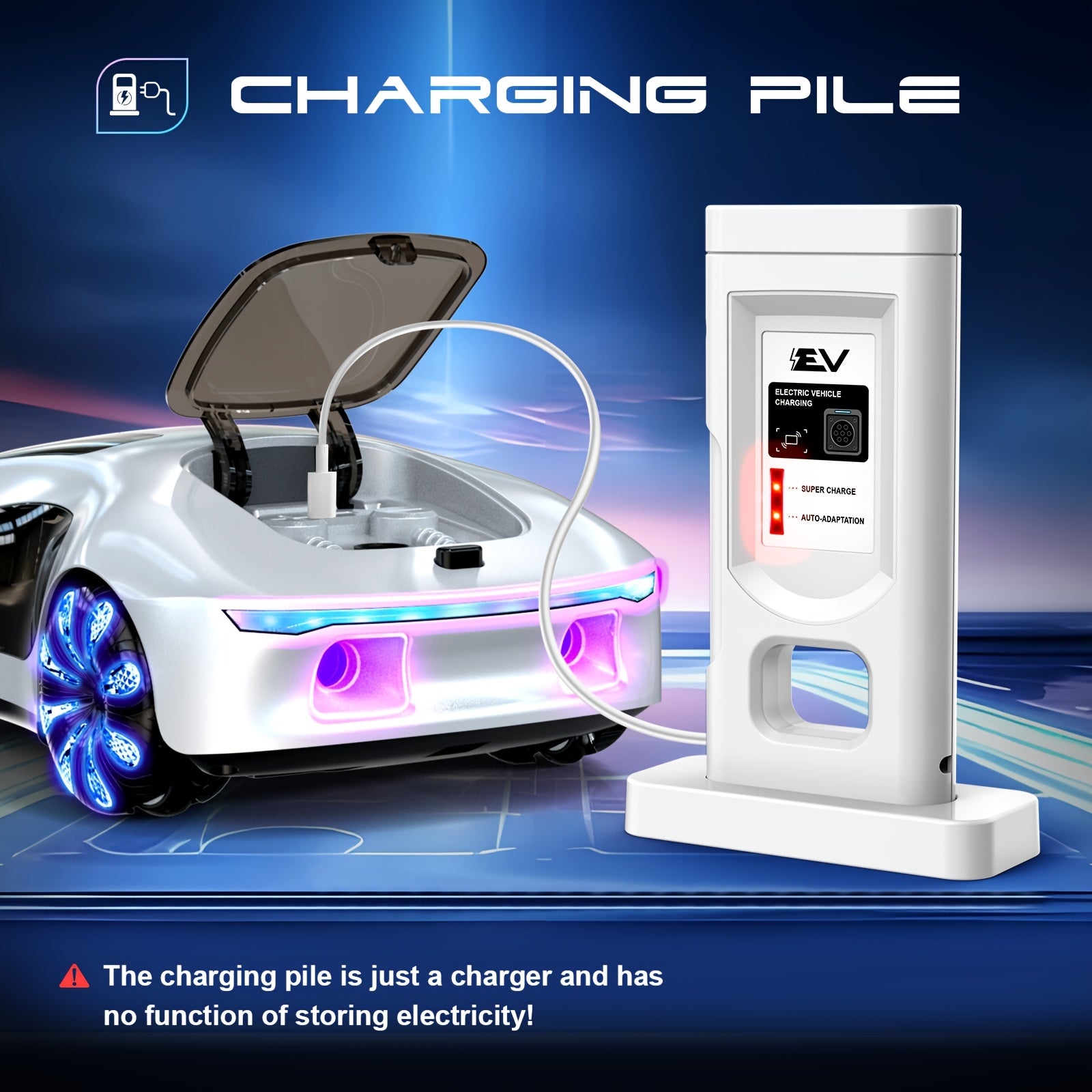 RC Drift Auto 2.4GHz | Gebarenbesturing, LED & Muziek