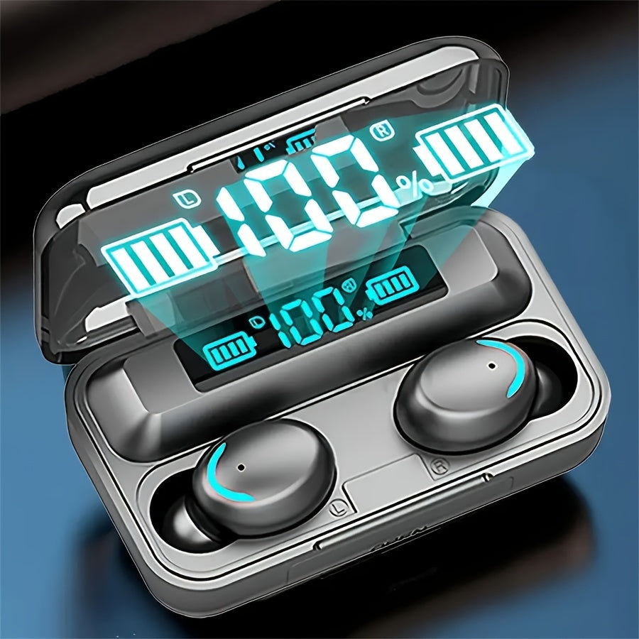 Draadloze oplaadbare koptelefoon - touch & volume control, compatibel met telefoons