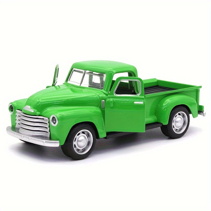Vintage truck 1:32 van legering - Speelgoed voor kinderen, cadeau voor Kerstmis en Halloween.