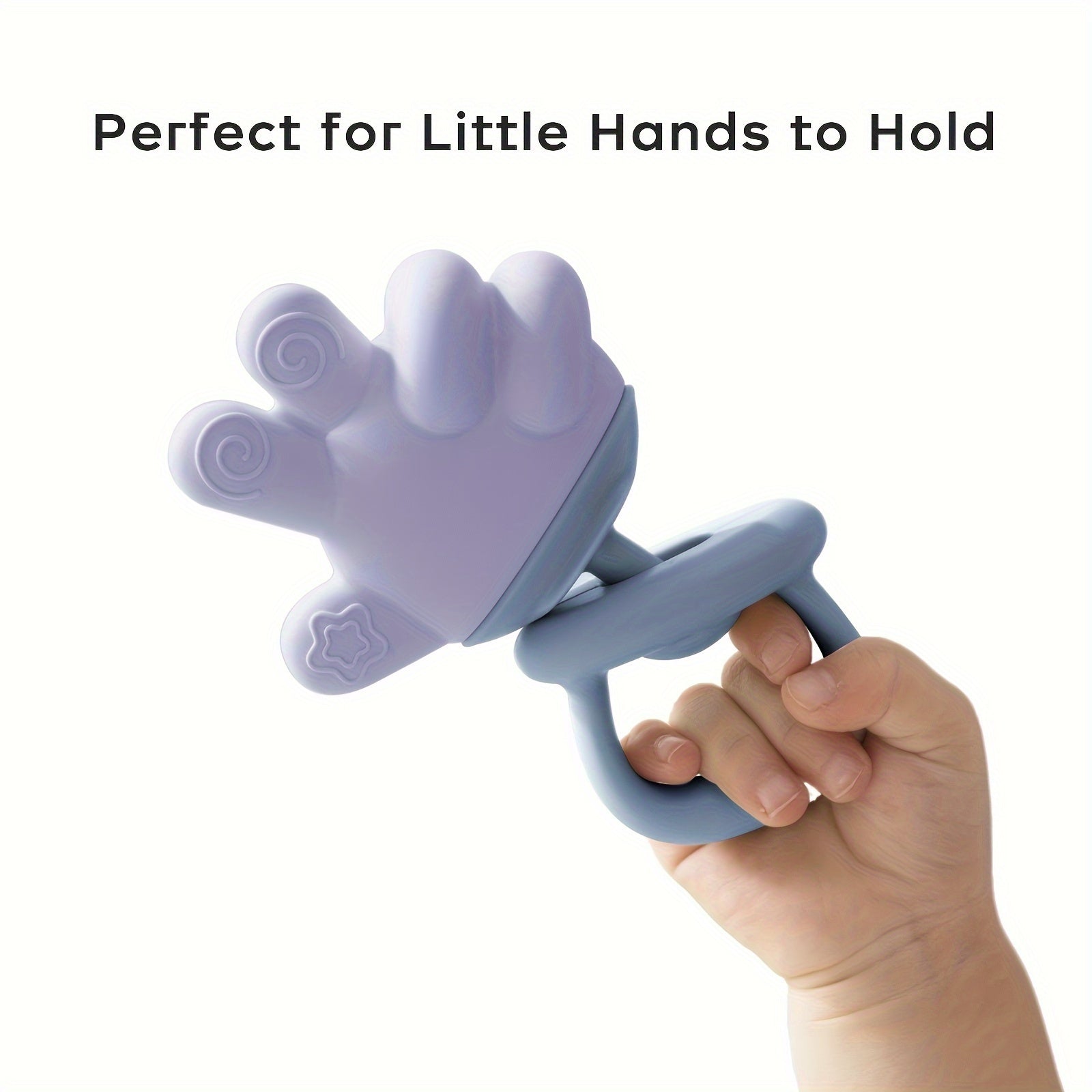 Baby Siliconen Bijtspeelgoed | Reinigen met Water, Koken, Stoomreinigen | Vaatwasmachinebestendig | Voor Baby's 0-36 Maanden