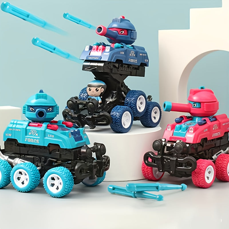 Transformerende Robot Tank voor Kinderen vanaf 3 Jaar - 2-in-1 Automatische Transformatie Auto voor Jongens en Meisjes - Stoer Speelgoed Cadeau