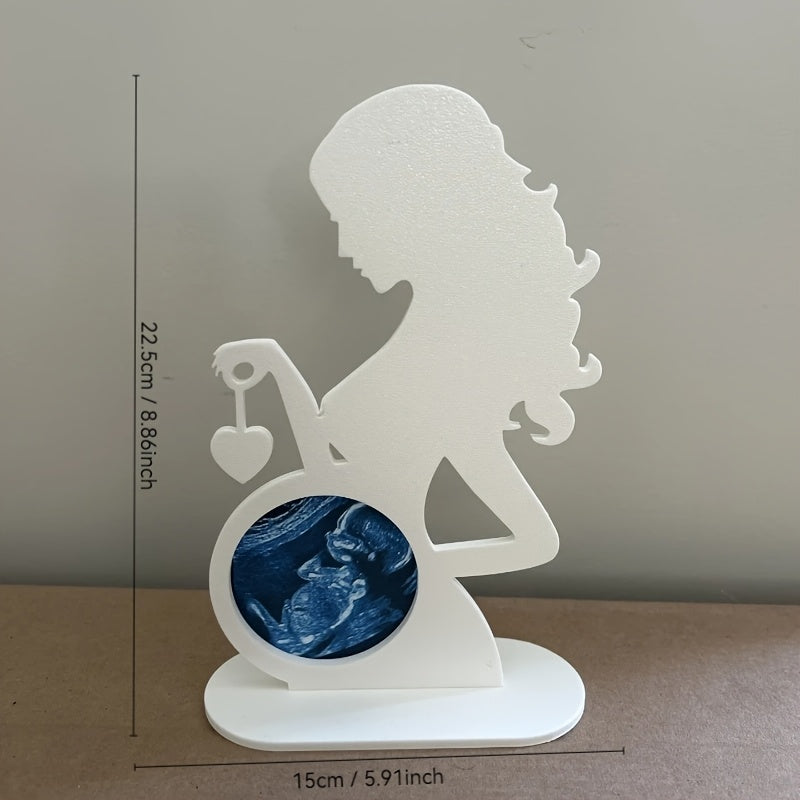 Echografie fotolijst boho stijl | Zwangerschap souvenir