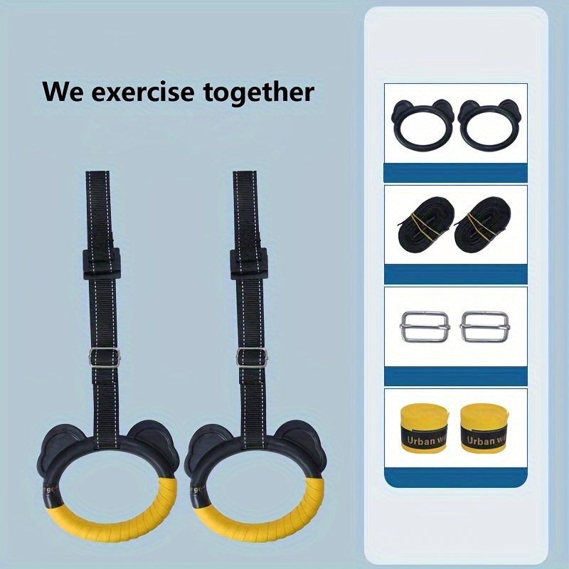 Fitness Ophangringen voor Binnen | Geen Stang Nodig | Thuis Sporten Zonder Compromis