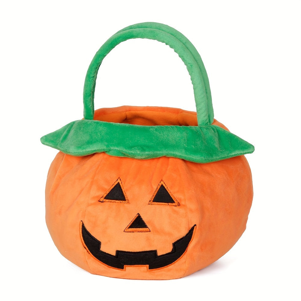 Grote Pompoen Halloween Snoep Tas voor Kinderen - Herbruikbare Trick-or-Treat Mand voor Jongens en Meisjes - De Perfecte Griezelige Accessoire