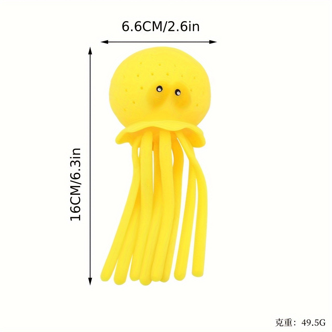 3x Octopus Knijpspeelgoed | Bad- & Zomerspeelgoed | Kleurrijk & Herbruikbaar