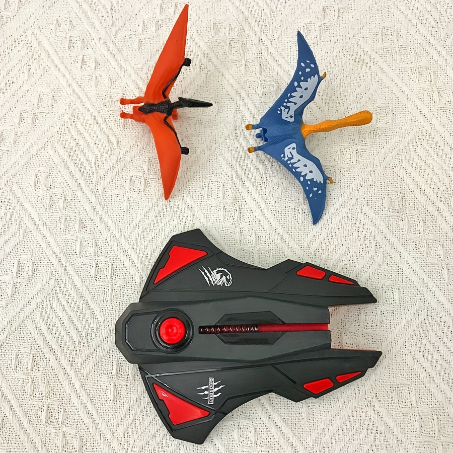 Dino Launcher Speelgoed | Handmatige Vliegende Dinosaurus voor Buitenspeelplezier