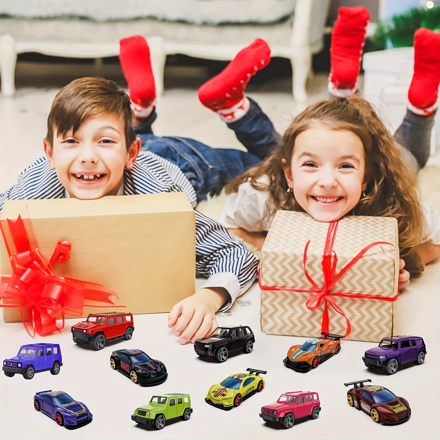 Kleurveranderende Raceauto’s Kinderen | Magisch Zinklegering Speelgoed, Warm/Koud Effect