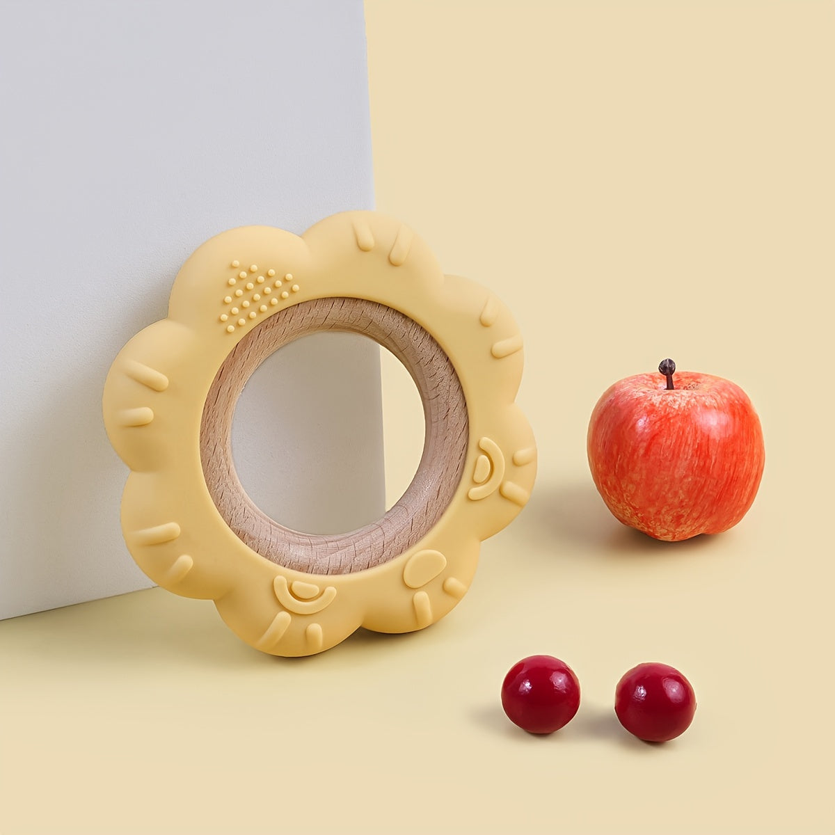 Siliconen Bijtring Ring | BPA Vrije Zachte en Getextureerde Bijtspeeltjes voor Baby’s 0 tot 2 Jaar