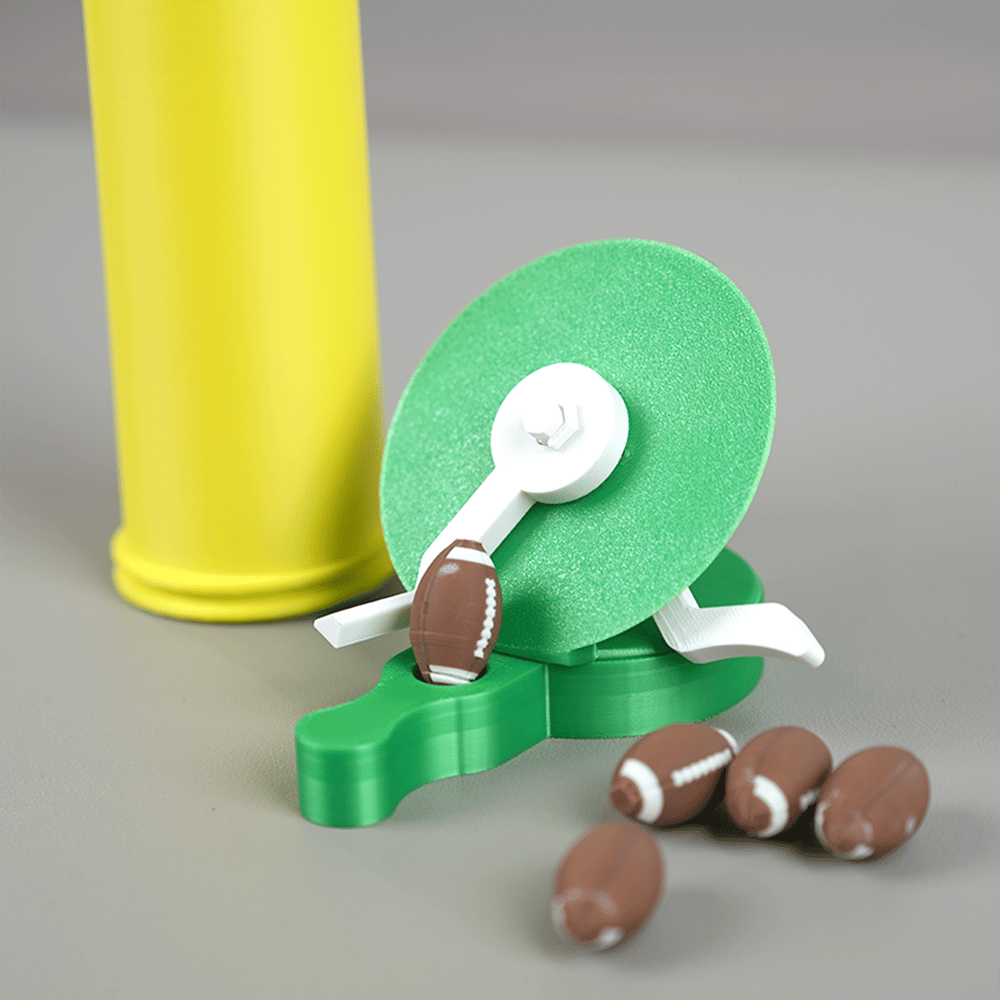 3D Geprint Tafelvoetbalspel | Mini Voetbalspel voor Competitie en Plezier