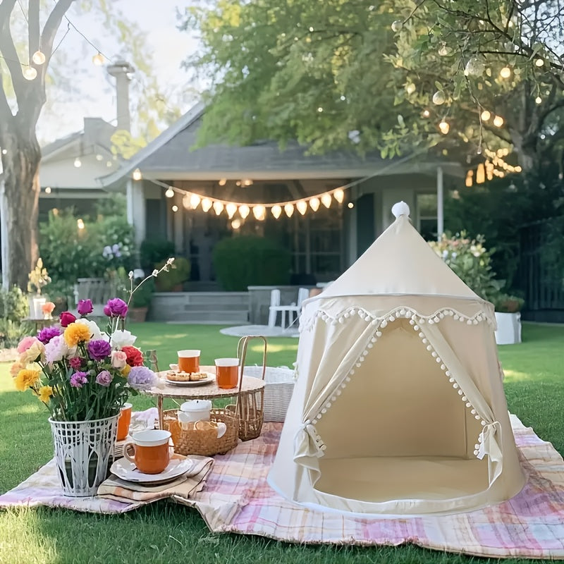 Canvas Joertent | Draagbare speeltent voor binnen en buiten – geschikt voor 2 personen