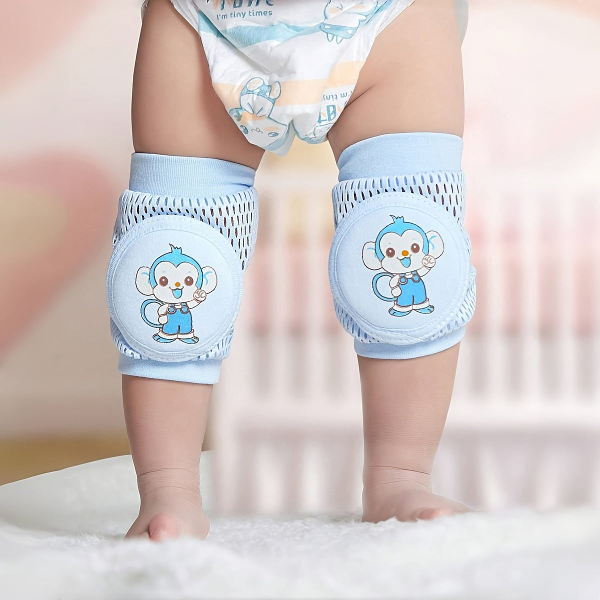 Baby Peuter Veiligheid Kniebeschermers voor Kruipen | Aap Veiligheids Knie Pads