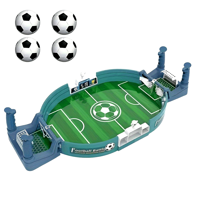Interactieve Tafelvoetbal Speelset voor Kinderen | 2/4/6 Ballen Inclusief | Educatief Tafelspel voor 3-6 Jaar | Kerst, Halloween & Thanksgiving Cadeau
