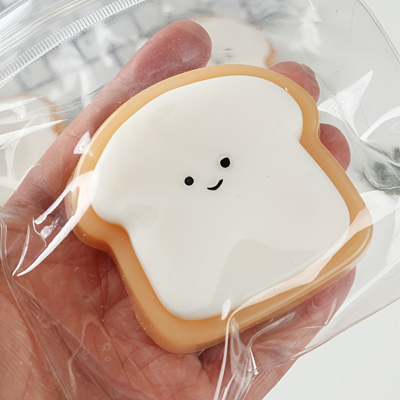 Squishy toast speelgoed | Stressbal knijpspeelgoed kawaii