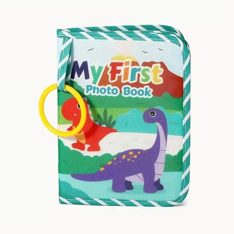 Mijn Eerste Baby Foto Boek | Veilig Babyboek met Spiegel en Educatief Ontwerp