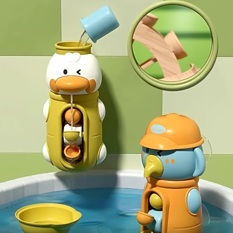 Eend en Olifant Bad Speelgoed | Interactief Water Speelgoed voor Kinderen van 3-8 Jaar