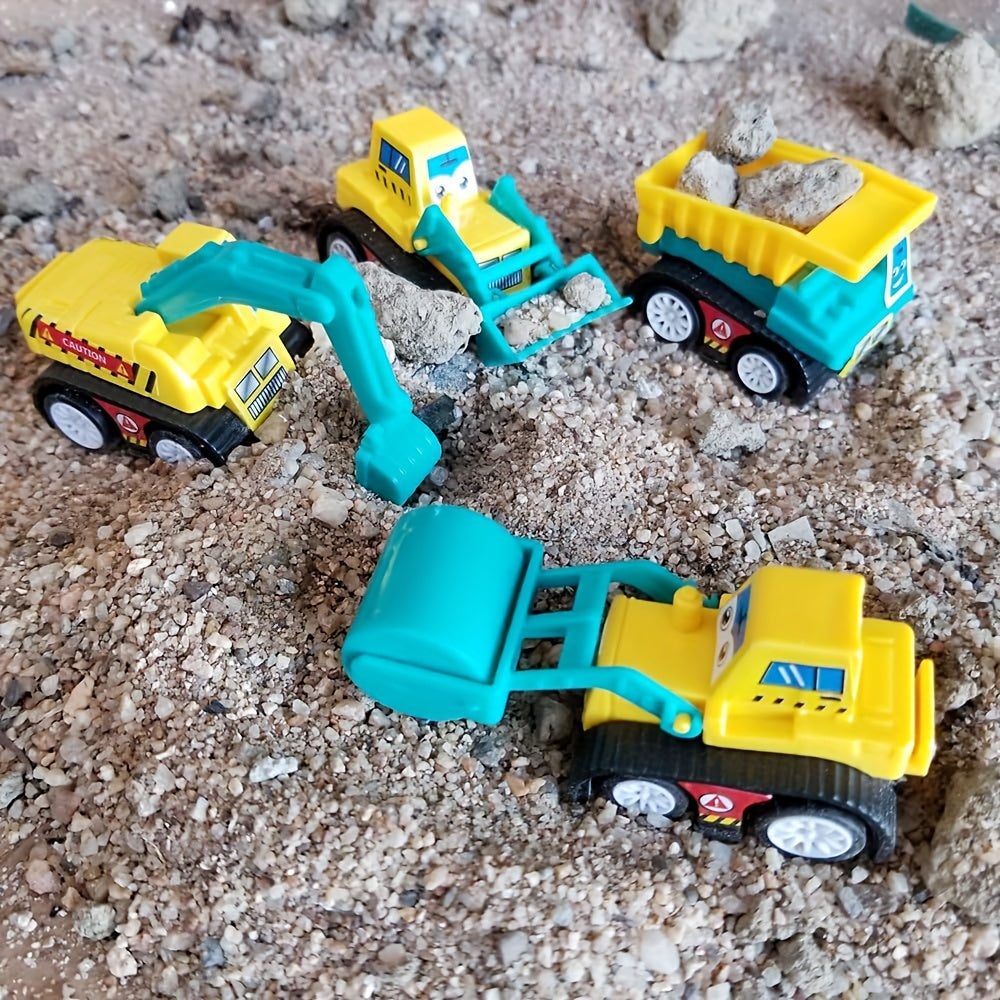 12x Pull-Back Auto’s | Mini Trucks & Auto’s | Cadeau voor Kinderen