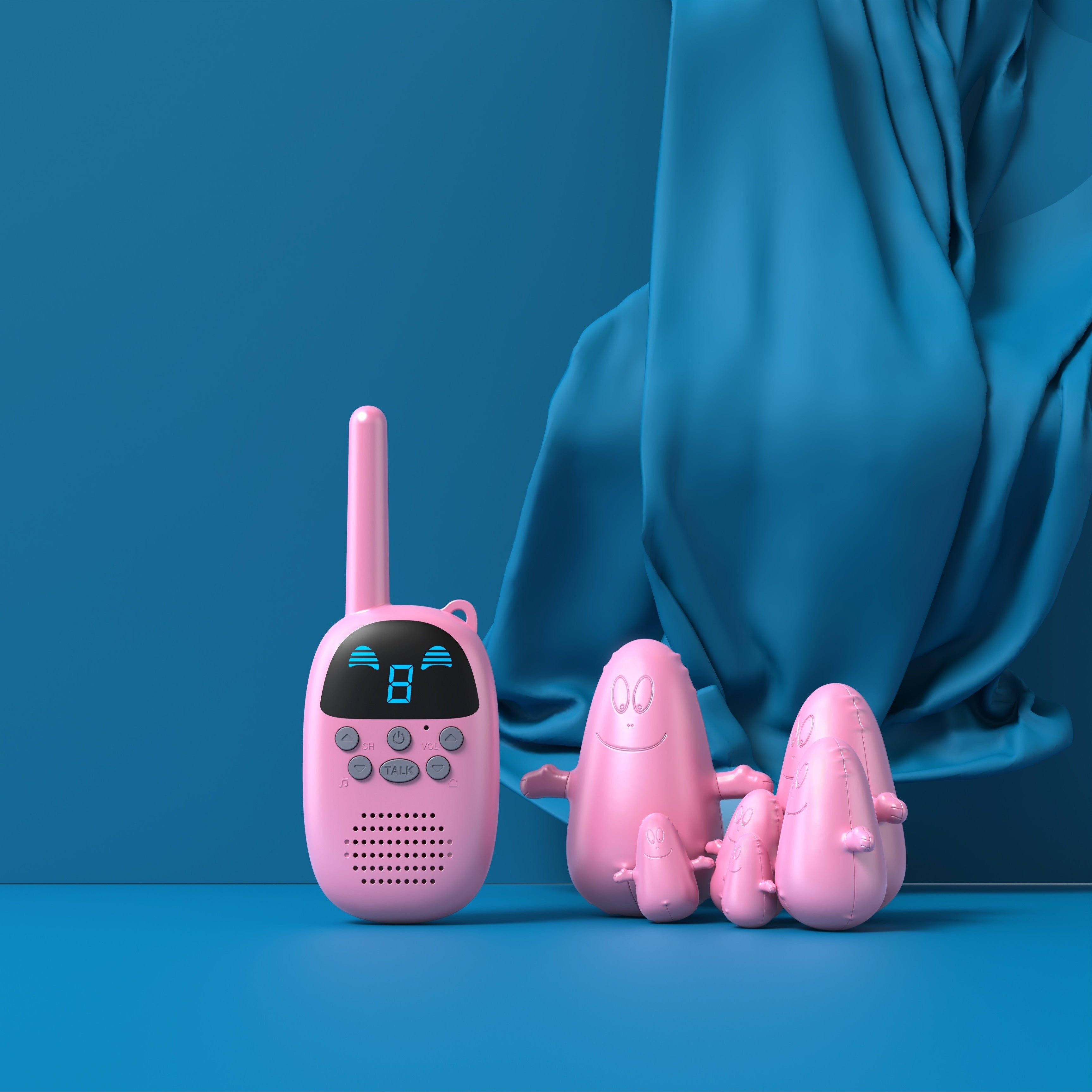 Walkie Talkie Set voor Kinderen - 2 Stuks Portofoons voor Jongens en Meisjes - Talkie Walkie Enfant met Groot Bereik tot 2.4km - Avontuur Buitenspeelgoed Cadeau