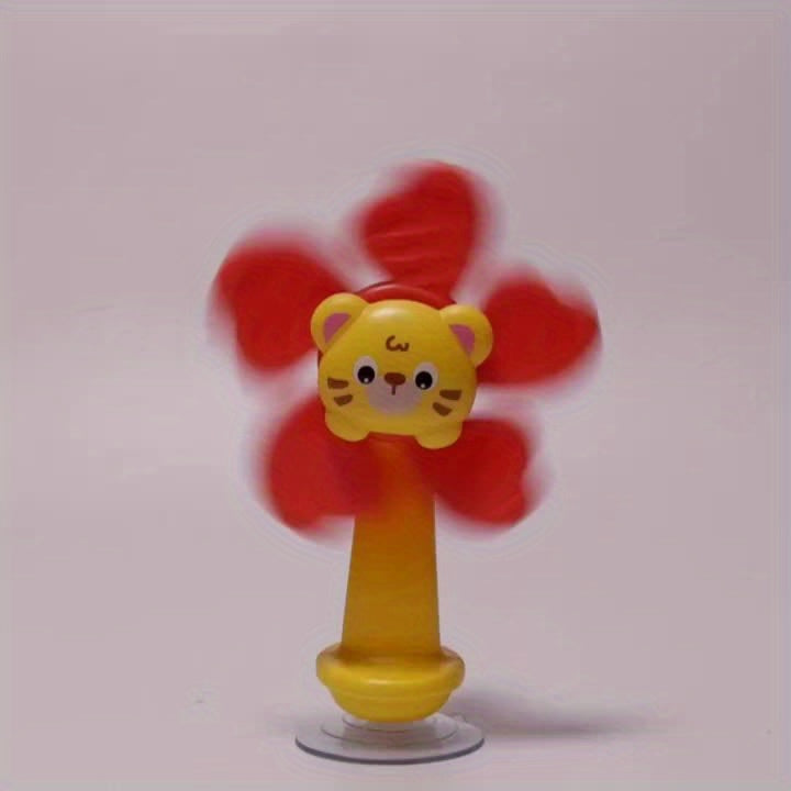 Sensorische Spinner met Zuignap voor Baby en Peuter - Draaiend Windmolen Speelgoed voor Jongens en Meisjes - Ideaal Reisspeelgoed voor Kinderen vanaf 0 Jaar