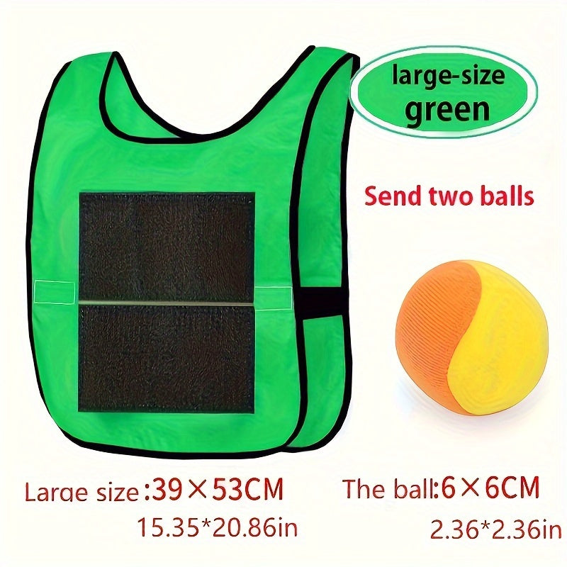 Sticky Ball Teamspel voor Kinderen | Werpspel voor Buiten op Kleding