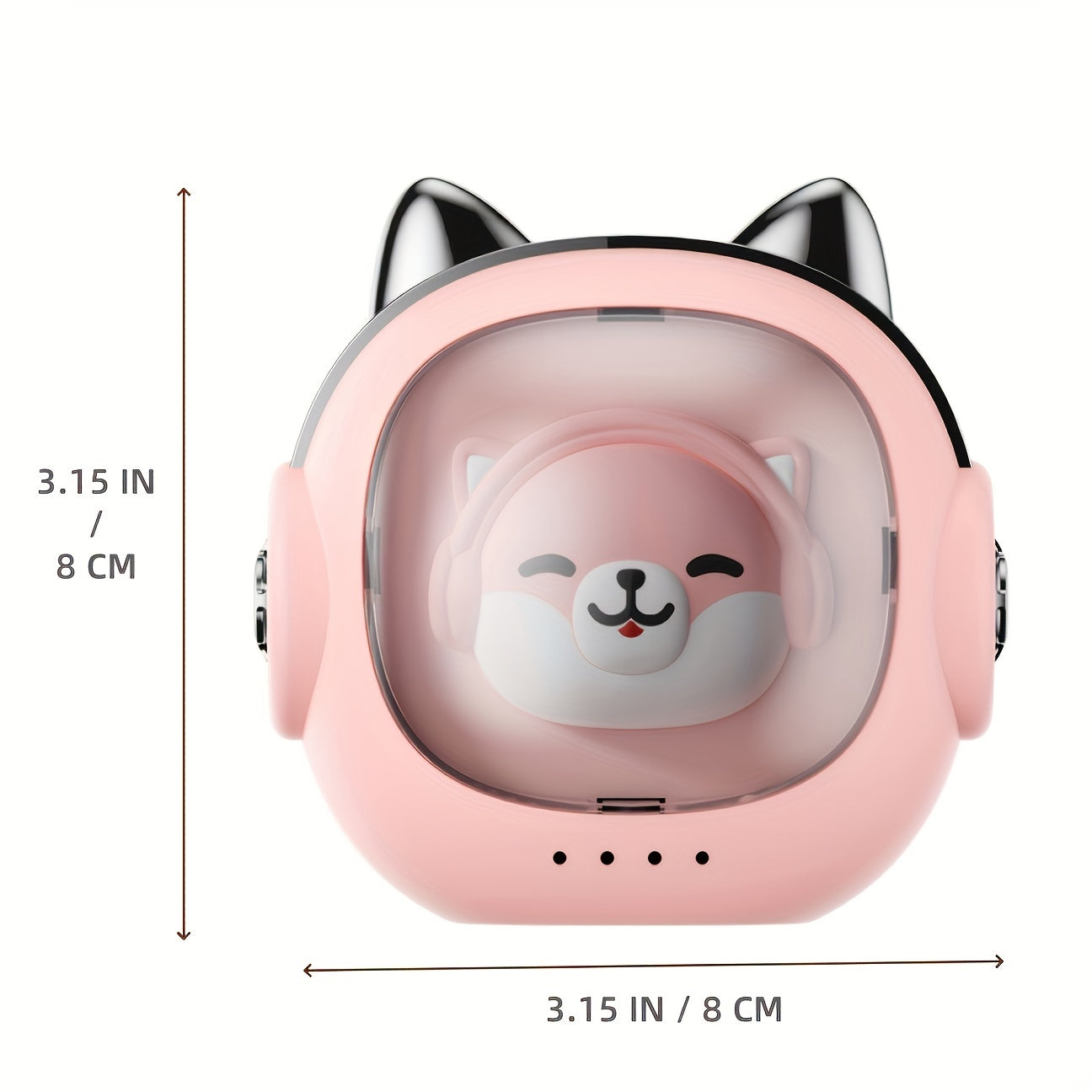 Hondvormige Handwarmer | USB Oplaadbaar Winteraccessoire met Sfeerverlichting