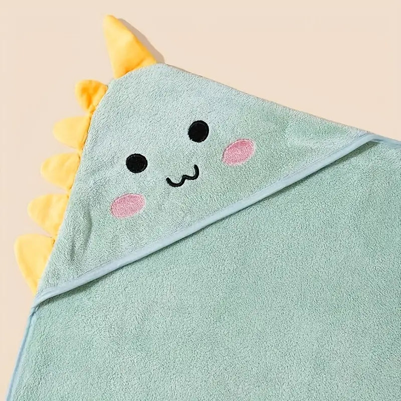 Baby & Peuter Bad & Handdoek Dinosaurus 80x80cm