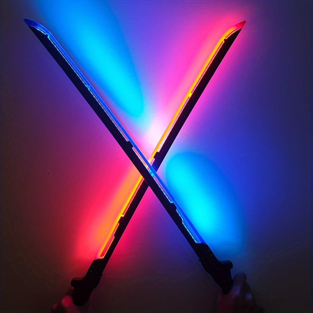LED Samoerai Zwaard - 80cm Cyberpunk Katana Acryl met Verlichtingsfunctie - Cadeau voor Cosplay- en Animefans