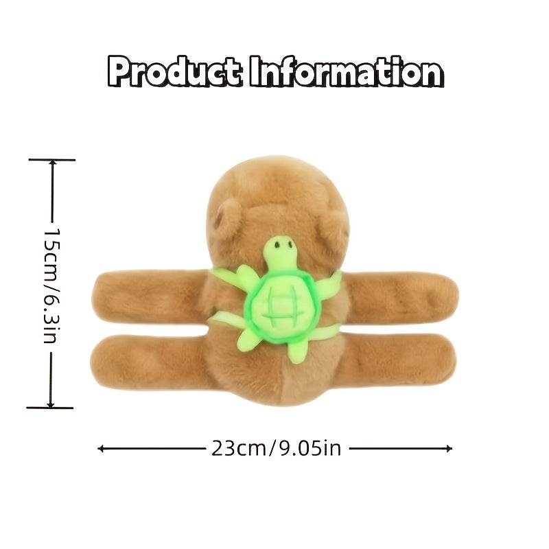 Capybara Knuffelarmband – Schattig Clip-on Speelgoed & Fietsaccessoire | Dierenthema Cadeau voor Kinderen