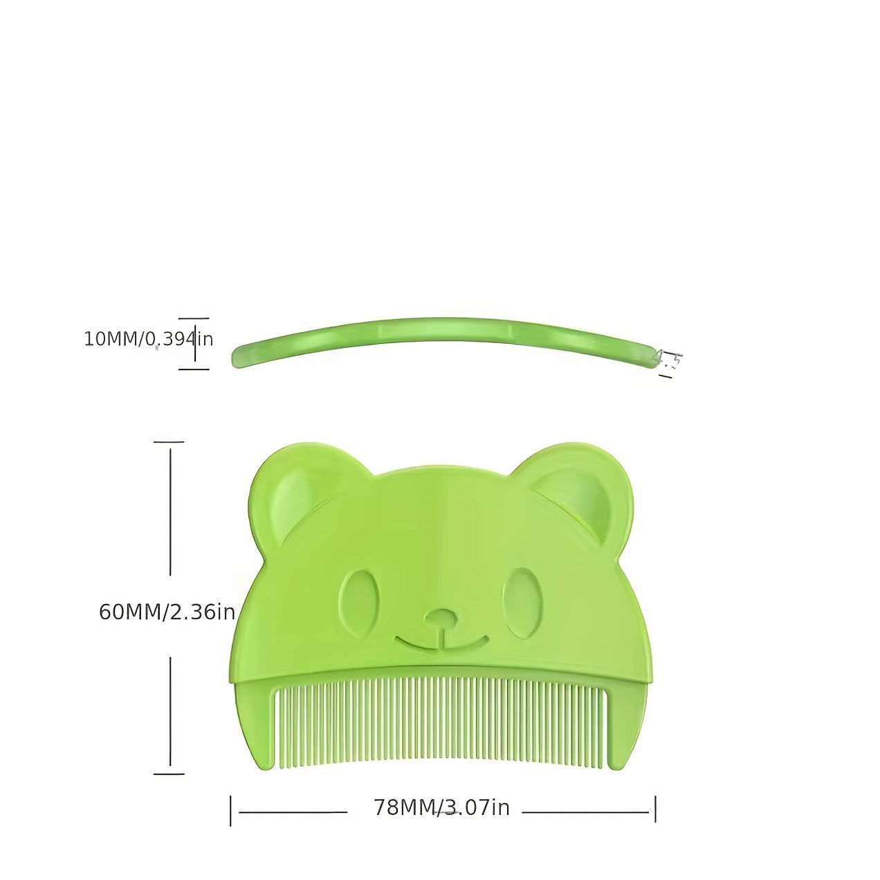 Zachte Baby Kam voor Pasgeborenen en Baby's, Schattige Fijne Tanden Kam