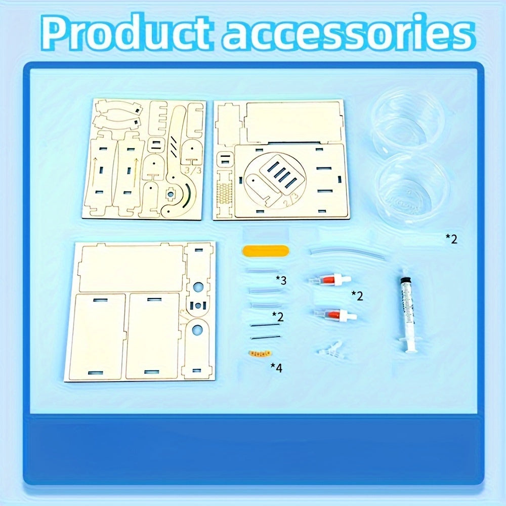 Hydraulisch Wetenschapskit | DIY STEM Experimenteerdoos voor Kinderen