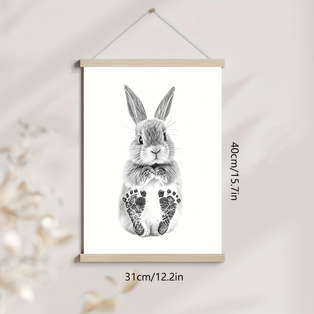 1 Set Voetafdruk Herinneringskit | DIY Baby Hand- en Voetafdruk met Fotolijst