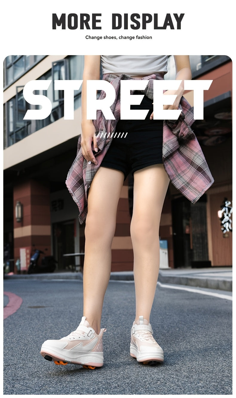 Jongens Rolschaatsen | Comfortabel met Afneembare Wielen & Remkop