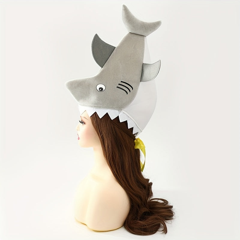 Schattige Haai Hoed | Grappige feestmuts voor Halloween, kerst en verkleedpartijen