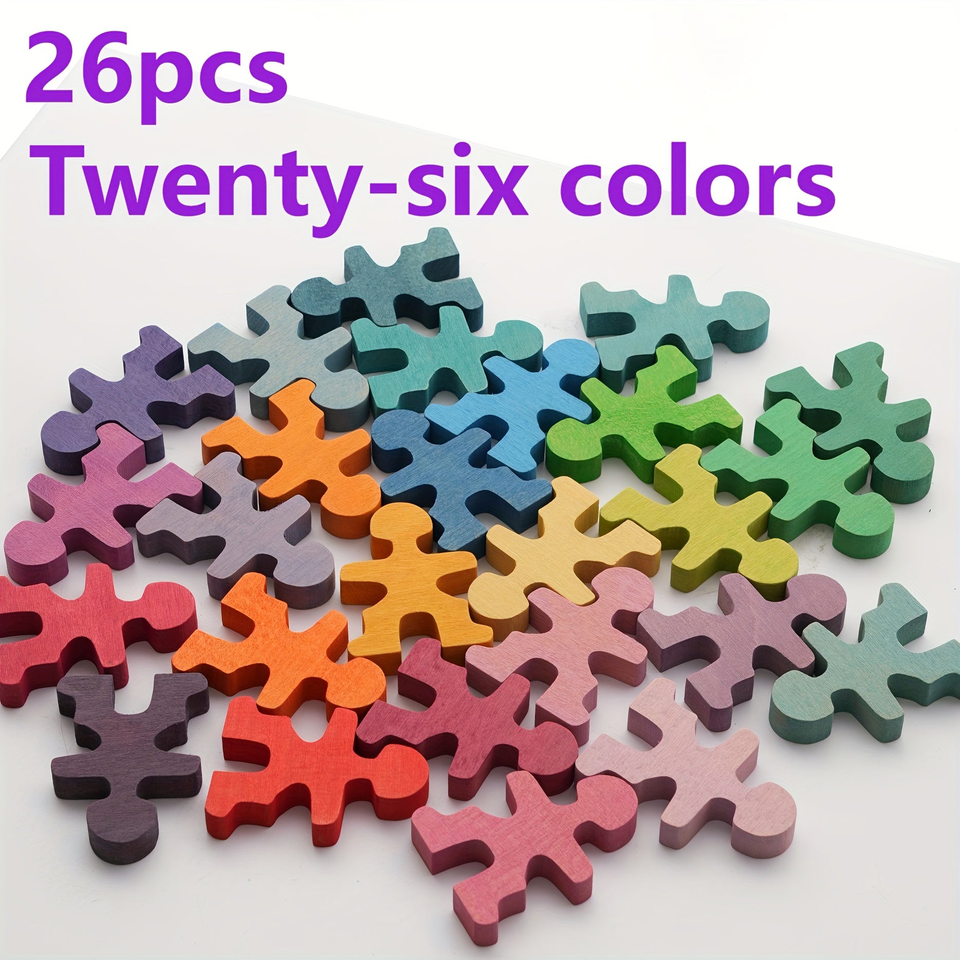 Houten stapelblokken|Educatief balansspel voor peuters & gezinnen