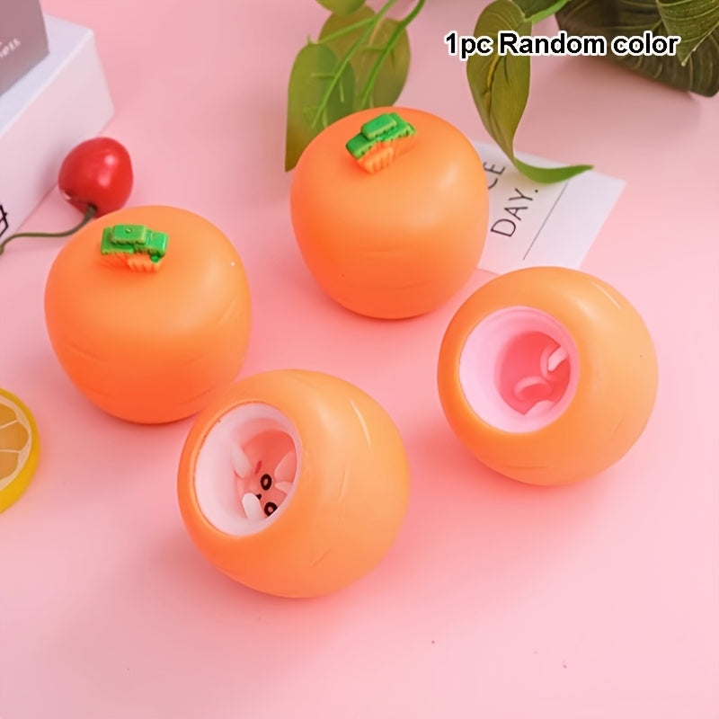 Wortel Cup Knijp Konijn | Anti-Stress Speelgoed | Paas- & Valentijnscadeau