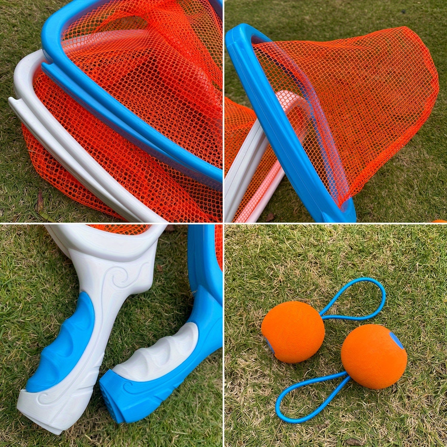 Actief Vangspel voor Kinderen vanaf 3 Jaar - Buitenspeelgoed Set met 2 Rackets en Ballen voor Jongens en Meisjes - Werp- en Vangspel voor in de Tuin of op het Strand