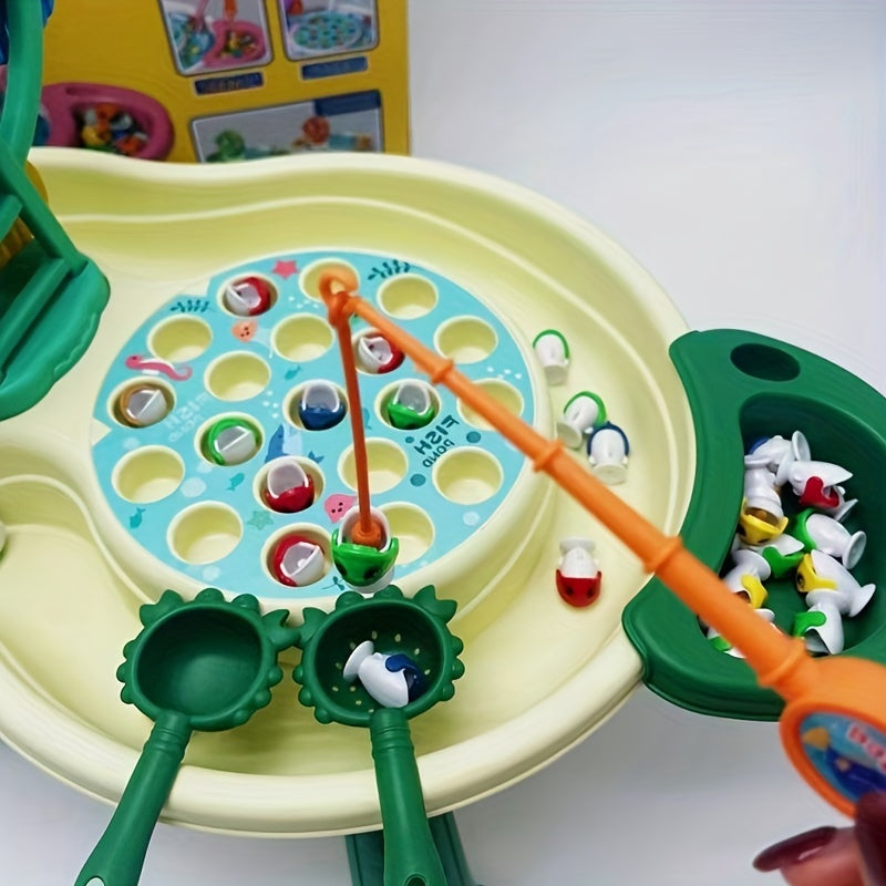 Magnetisch visspel - Origineel groen waterdraaimechanisme, speelgoed voor kinderen.