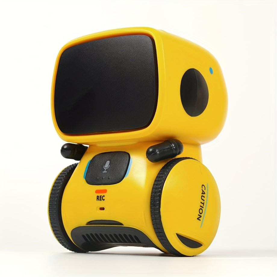Halloween interactieve robot met intelligente spraakfunctie - Mini robot met touch- en dialoogfunctie, opname en stemverandering, kinderspeelgoed voor kerstcadeau