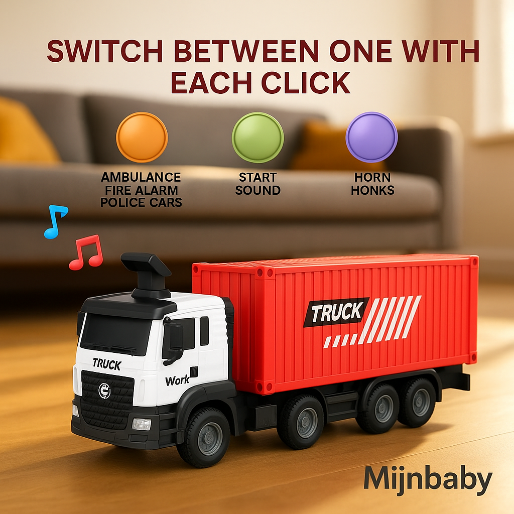 Transport Vrachtwagen Racebaan Speelgoed Voor Peuters, Opvouwbare 3-Lagen Speelset, Vrachtwagen Met 8 Raceauto's, Cadeau Voor Jongens En Meisjes Van 3-6 Jaar