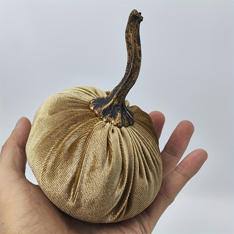 Simulatie Kleine Pompoen Halloween | Pluche Pompoen Versiering voor Oogstfestival en Feestdecoratie