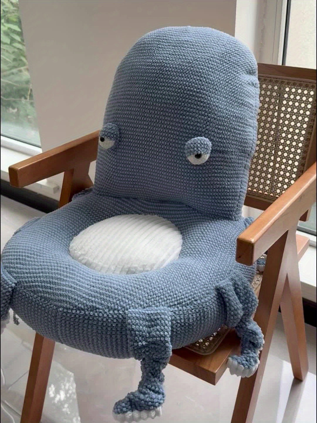 Schattig Octopus Zitkussen – Zachte Vloermat Voor Woonkamer Of Tatami