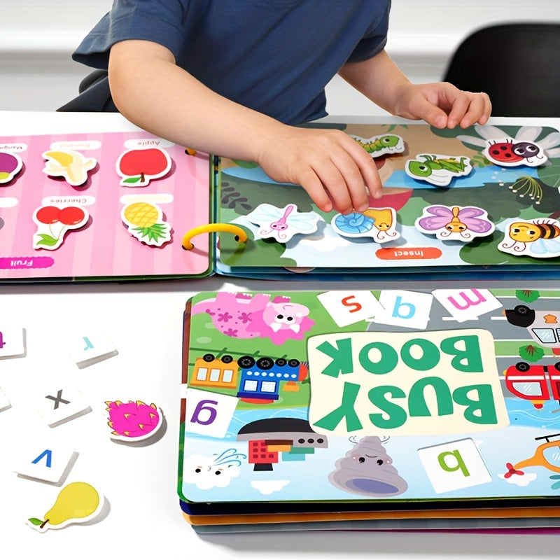 Interactief Stil Boek | Herbruikbaar Educatief Leerboek voor Motoriek & Cognitie