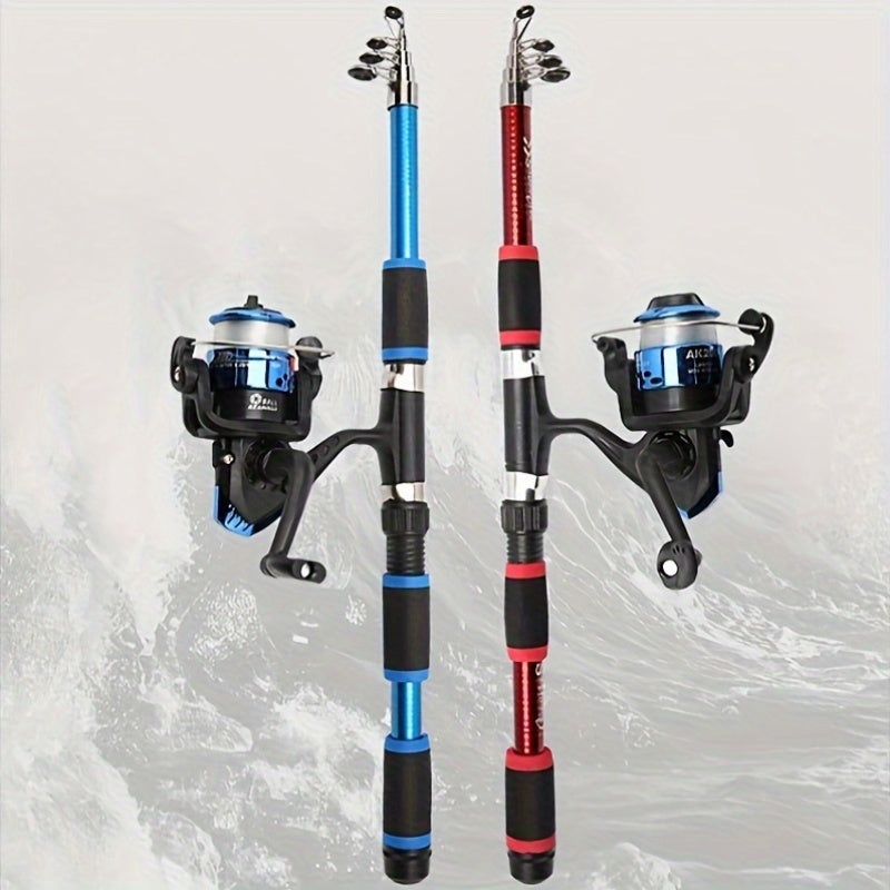 Complete Hengelset voor Zeevissen – Langeafstand- en Handhengels met Volledige Uitrusting