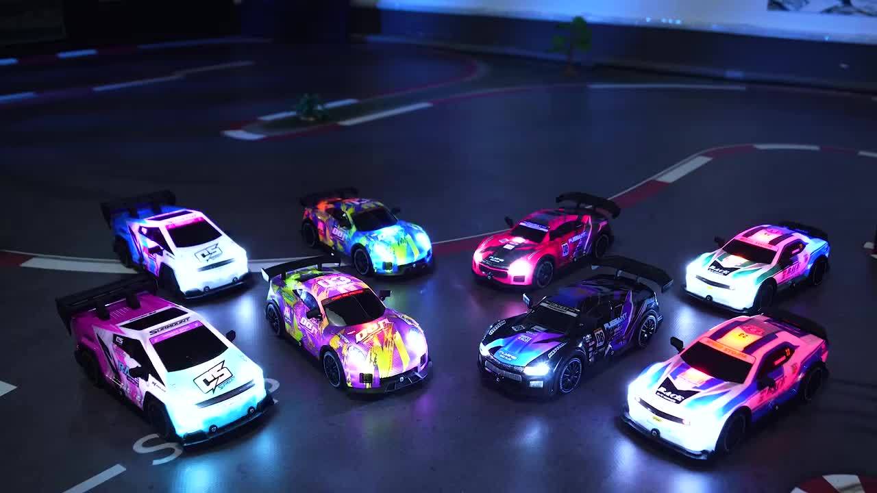 1/20 RC Raceauto – Draadloze Driftauto met 2.4G, 4WD Off-road en Snelweg, 15 km/u, Afstandsbedienbaar Speelgoed voor Jongens