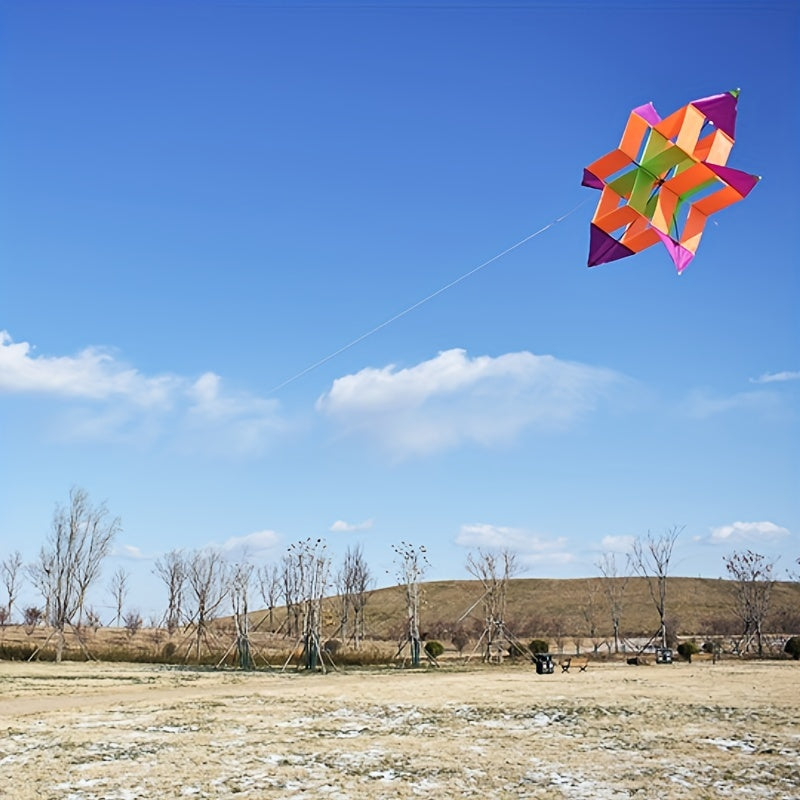 3D Lotus Vlieger | Kleurrijke Reuzenvlieger voor Strand & Park