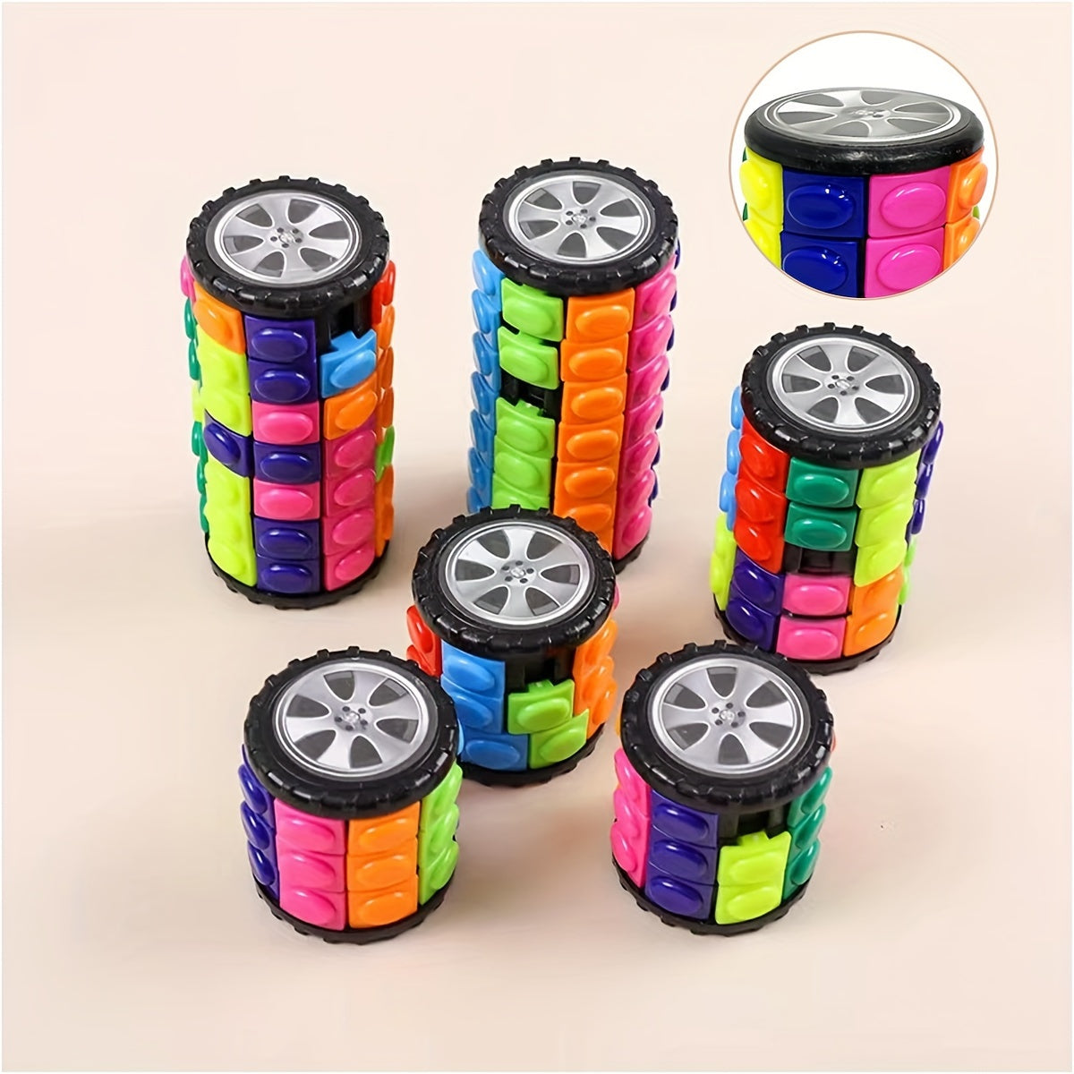 Magische Kubus Puzzel | 3D Draaiend Fidget Breinbreker