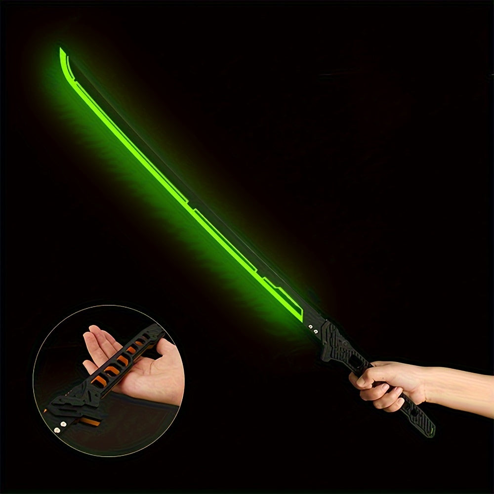LED Samurai Zwaard 80cm | Cyberpunk Stijl | Cosplay & Halloween Decoratie