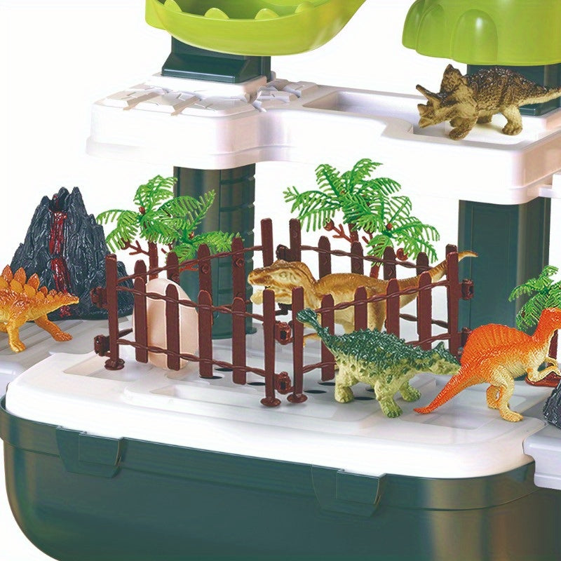 Dinosaurus Opberg Speelhuis | 2-in-1 Opbergdoos en Speelset