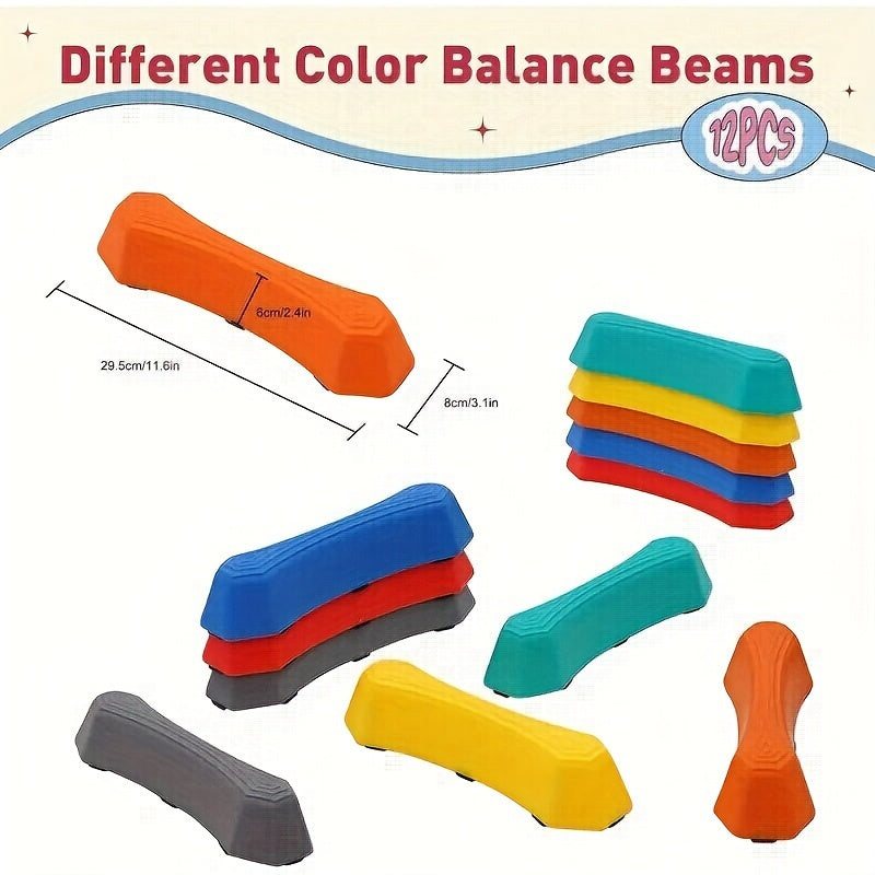 Balans Stapstenen | Evenwichtsspel voor Binnen & Buiten