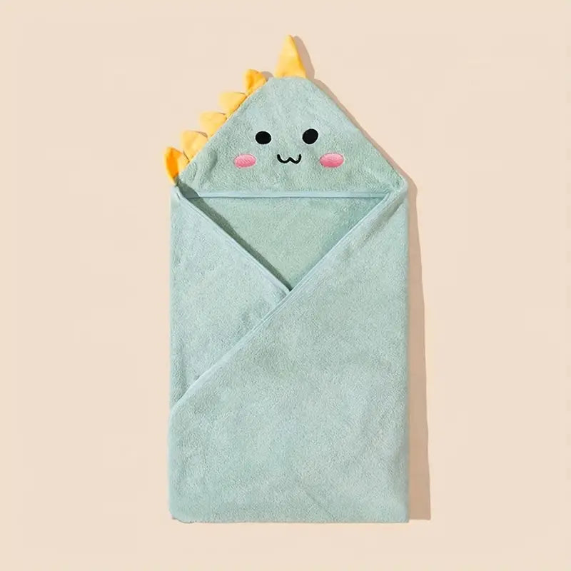 Baby & Peuter Bad & Handdoek Dinosaurus 80x80cm