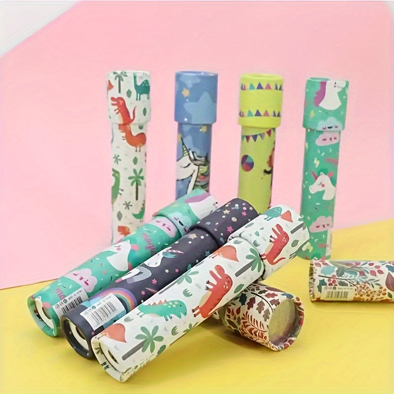 8 Stuks Klassieke Kaleidoscopen | Retro Prismalens | Creatieve Toebehoren voor Feesten en Zomer